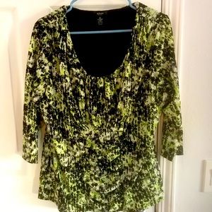 AlfanI Women Size 1X Blouse
